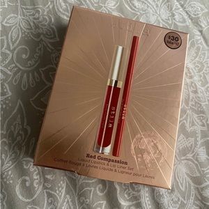 Stila Liquid Lipstick & Lip Liner Set - Red Compassion